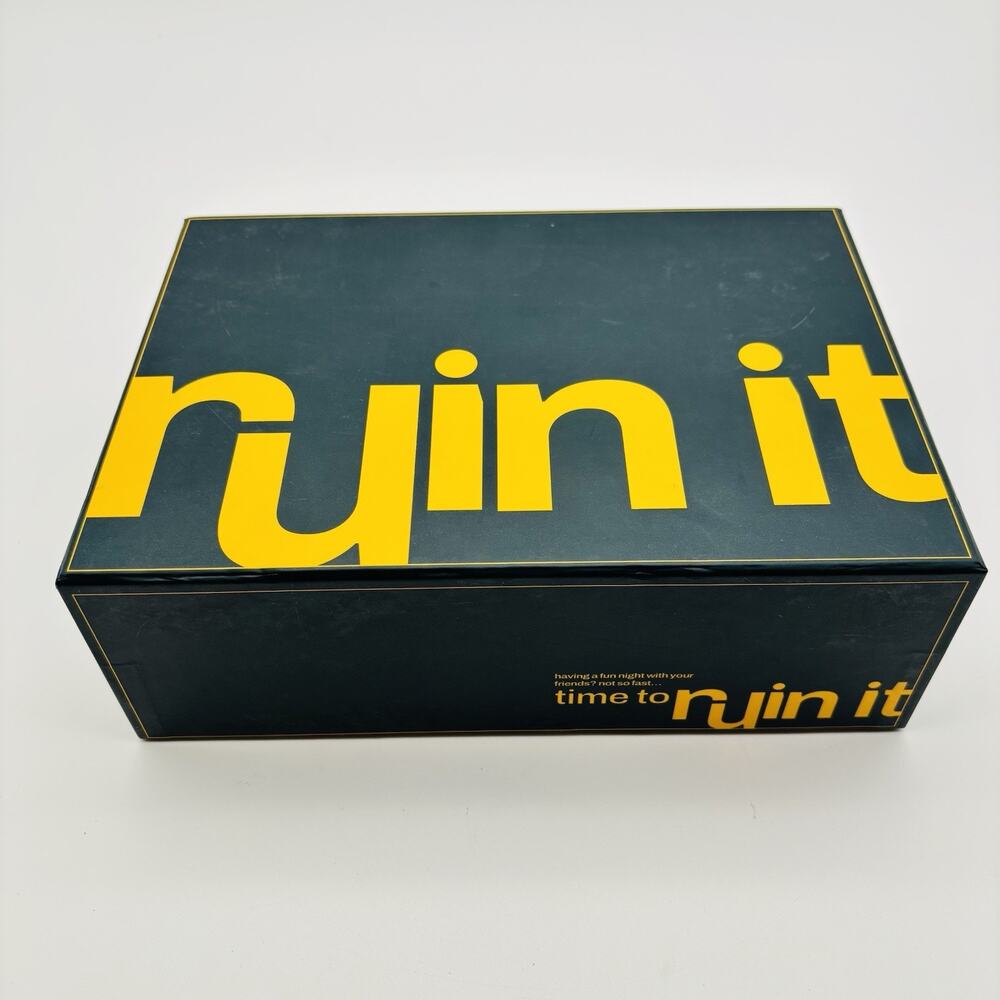 Ruin It, Adult Party Game 3-8 Players Ages 18+. New. Cards Sealed.